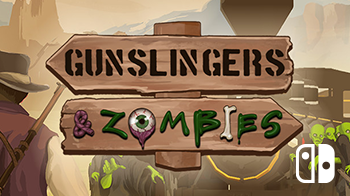 Gunslingers and Zombies Switch miniature